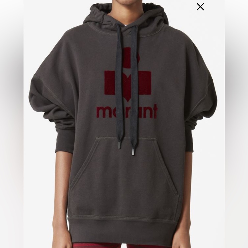 Isabel marant mansel oversized hoodie sweatshirt 40/M